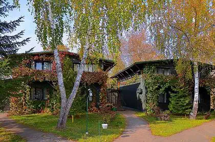 Домики в лесу с баней отдых Подмосковье